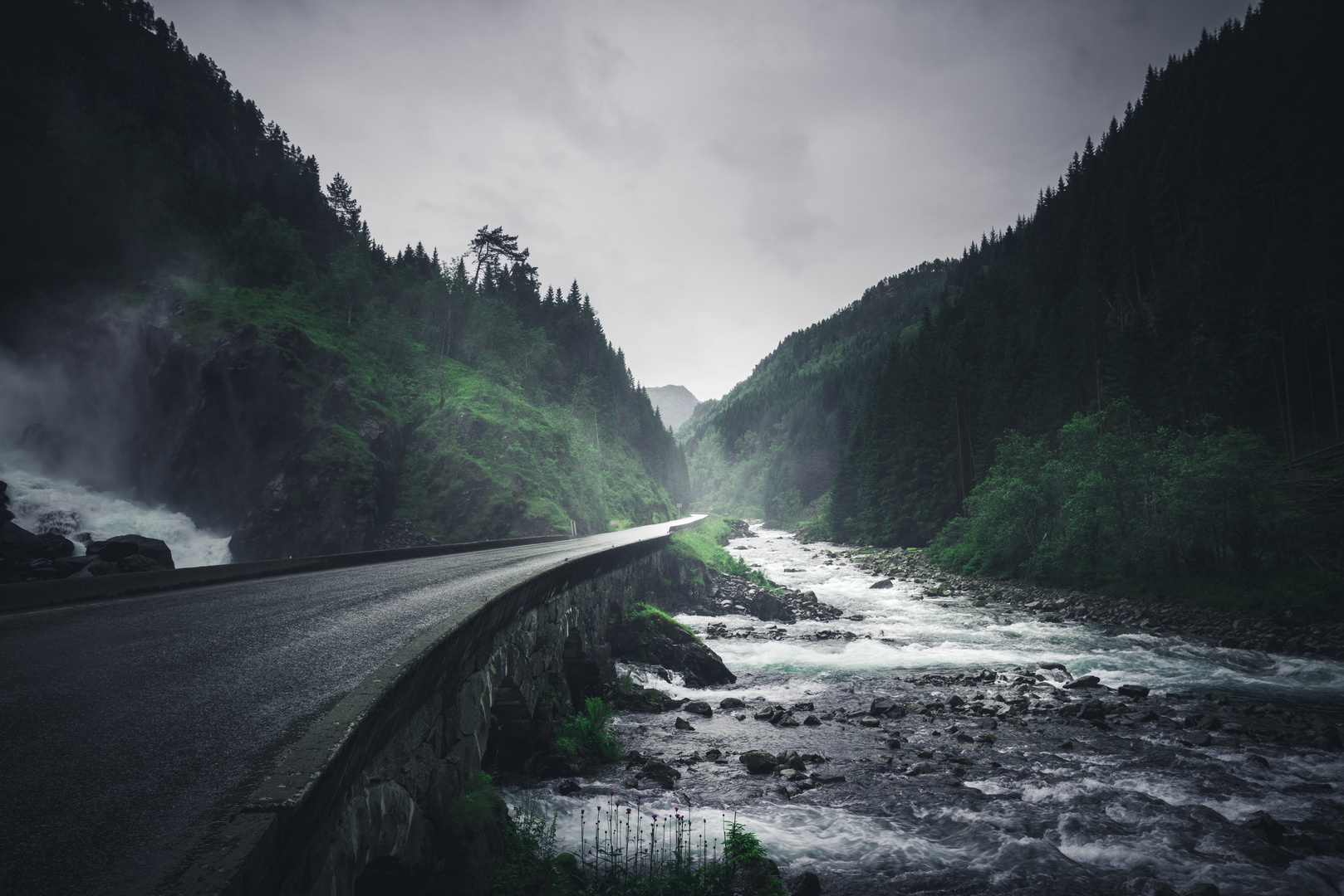 Latefossen Norwegen