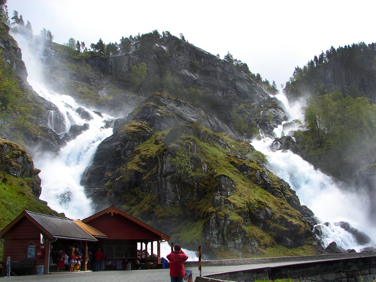 Latefossen Wasserfall