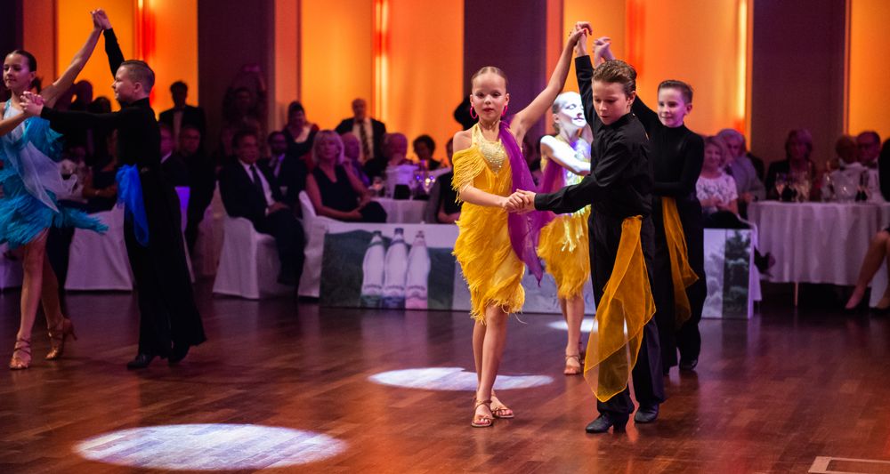 Latein-Kinderformation der Tanzschule Gutmann