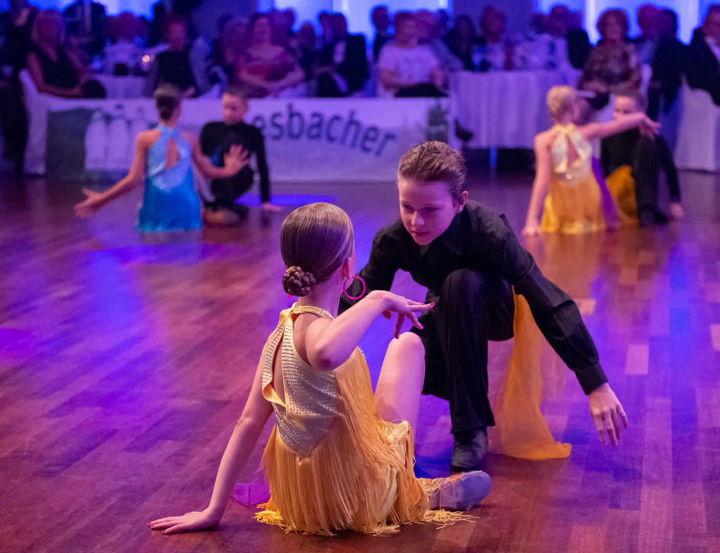 LateinKinderformation der Tanzschule Gutmann Foto & Bild sport