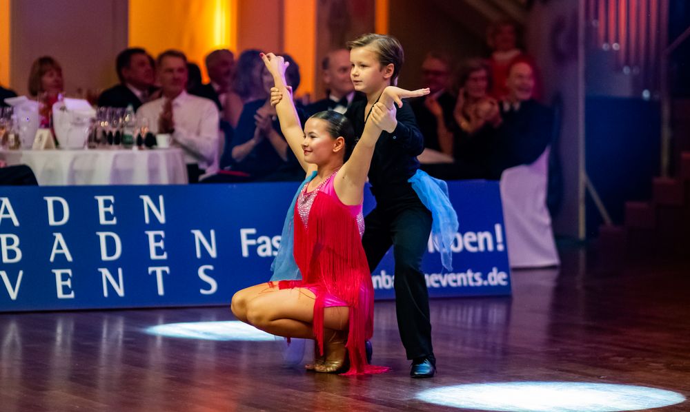 Latein-Kinderformation der Tanzschule Gutmann