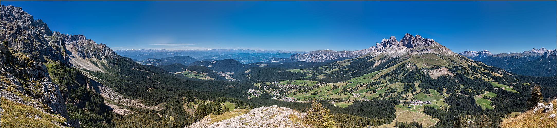 Latemar und Rosengarten