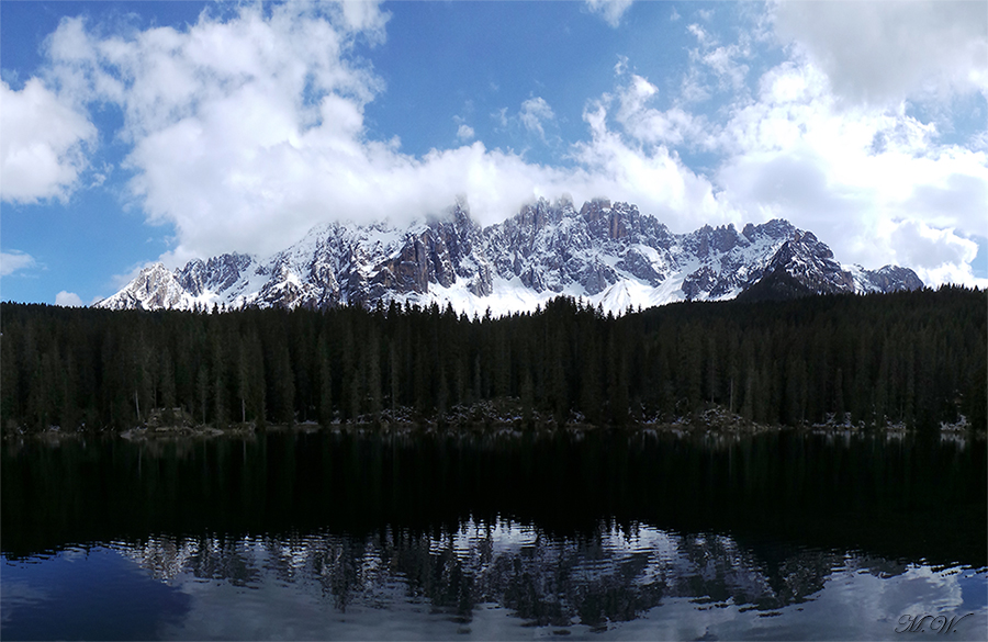 Latemar vom Karersee