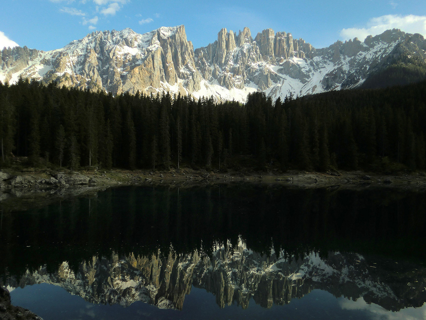 Latemargruppe und Karersee