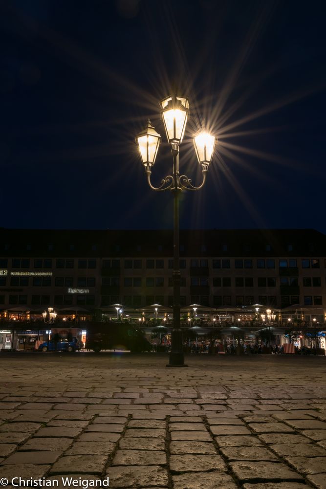 Laterne am Hauptmarkt