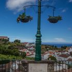 Laterne der Ponte de Sete Arcos in Nordeste