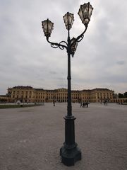 Laterne vor Schloss Schönbrunn (Wien)