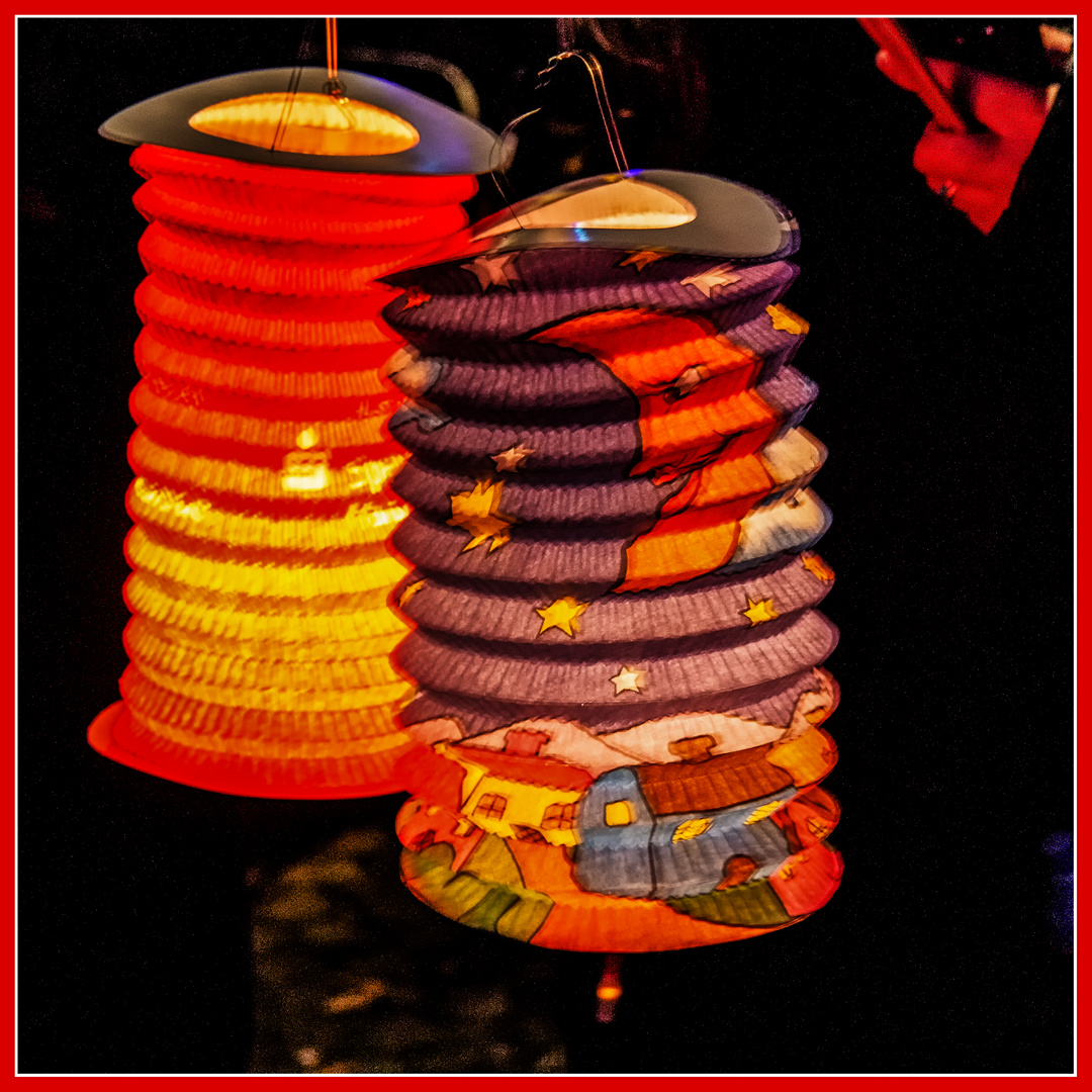 Laternelaufen am Martinstag Foto & Bild street, laterne