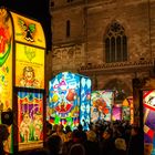 Laternenausstellung auf dem Münsterplatz in Basel