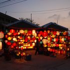 Laternenverkäufer in Hoi An