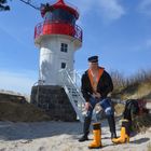 Latex-Fasion am Leuchtturm Gellen/Insel Hiddensee 