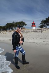 Latex-Fasion am Leuchtturm Gellen/Insel Hiddensee 