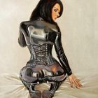 Latexgirl - Backside