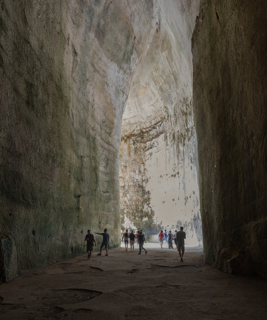 Latomia del Paradiso - im Innernen des Ohrs   