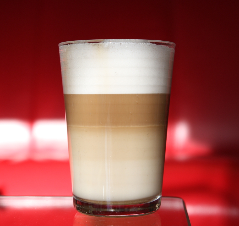 Latte macchiato Foto & Bild stillleben,