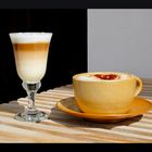 Latte Macchiato und Cappuccino