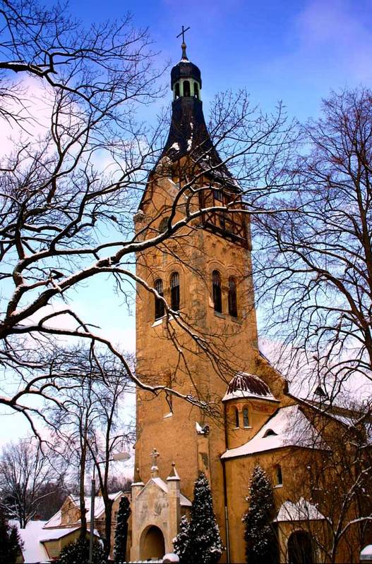 LATVIA, The Church in city Jurmala.