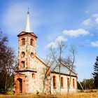 LATVIA, The Church in city Kolka.