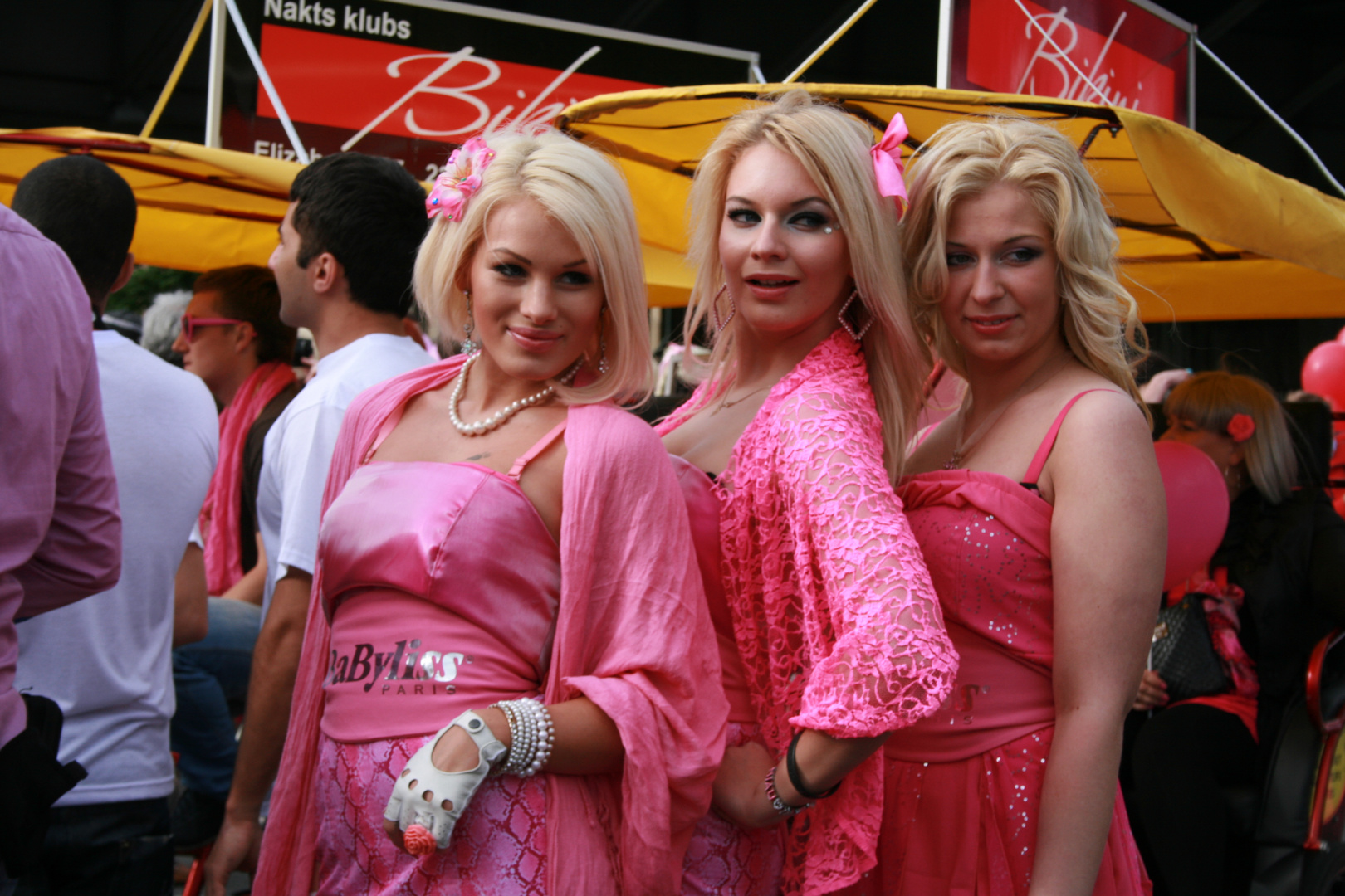 Latvian 'Blondes Parade'