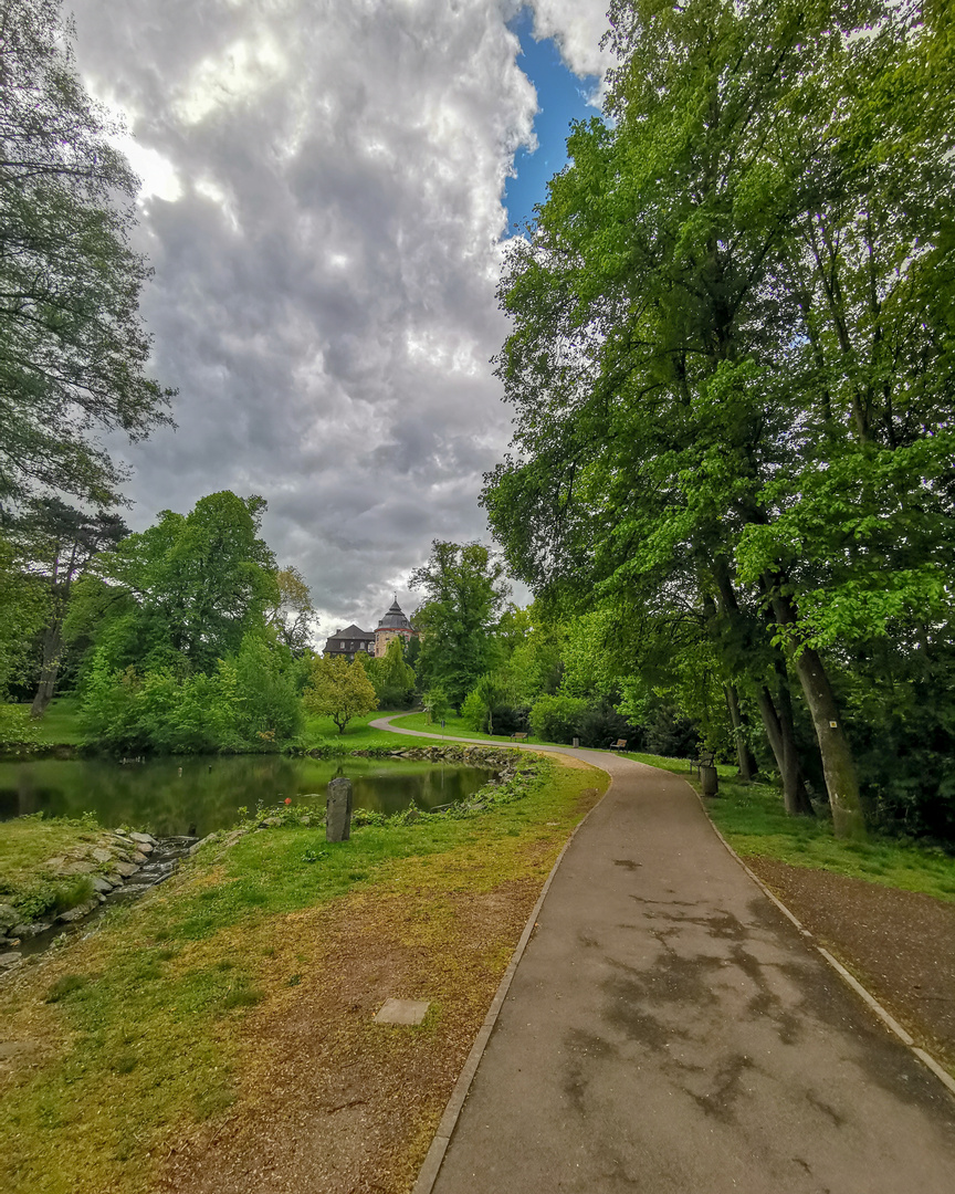 Laubach Foto & Bild schloss, natur, castle Bilder auf