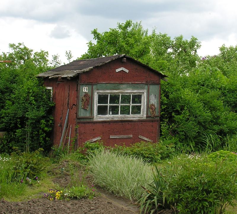 Laube im Kleingarten