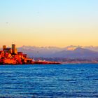 L'aube sur Antibes