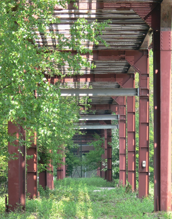 Laubengang auf Zollverein