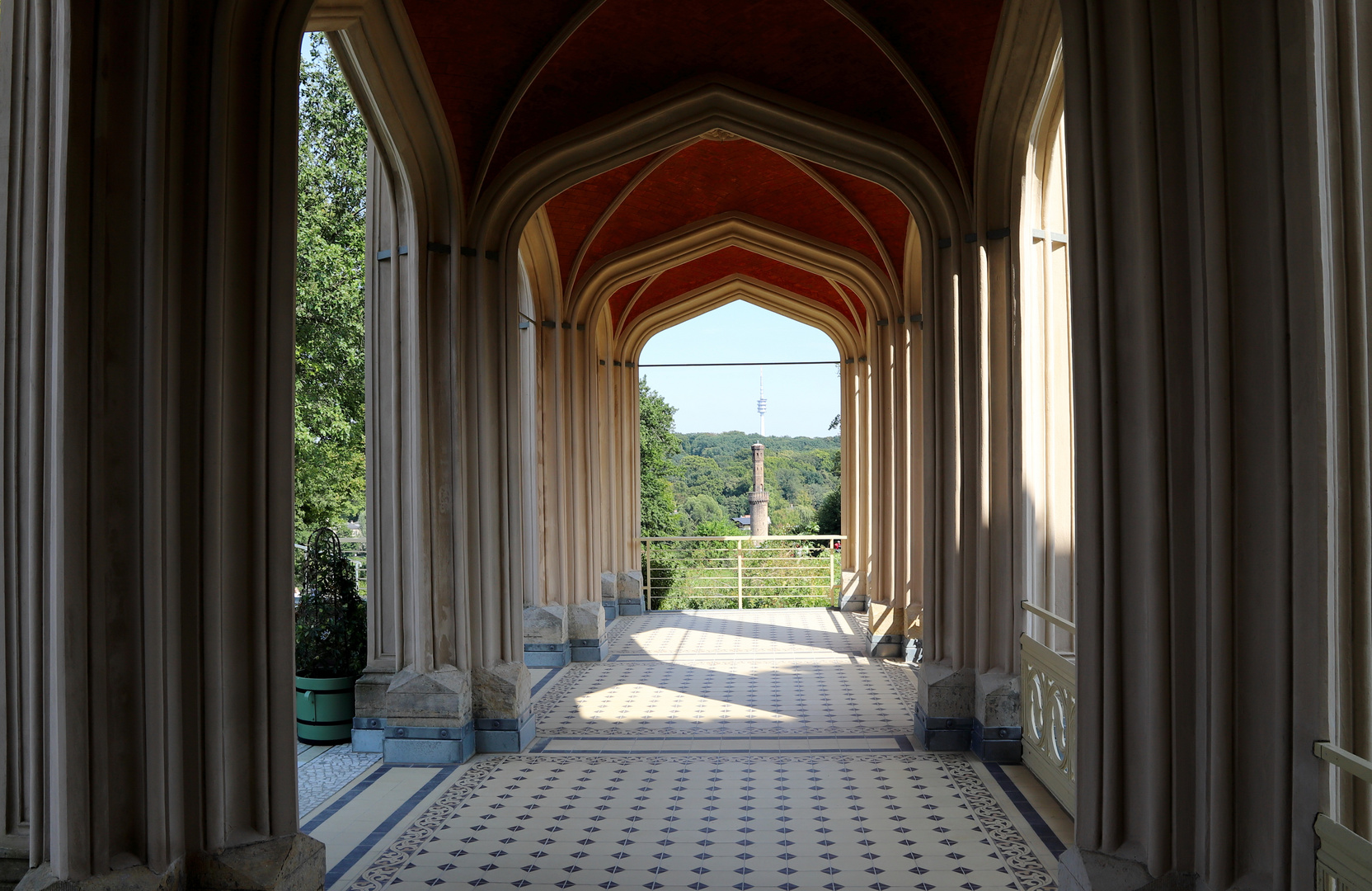 Laubengang Schloß Babelsberg