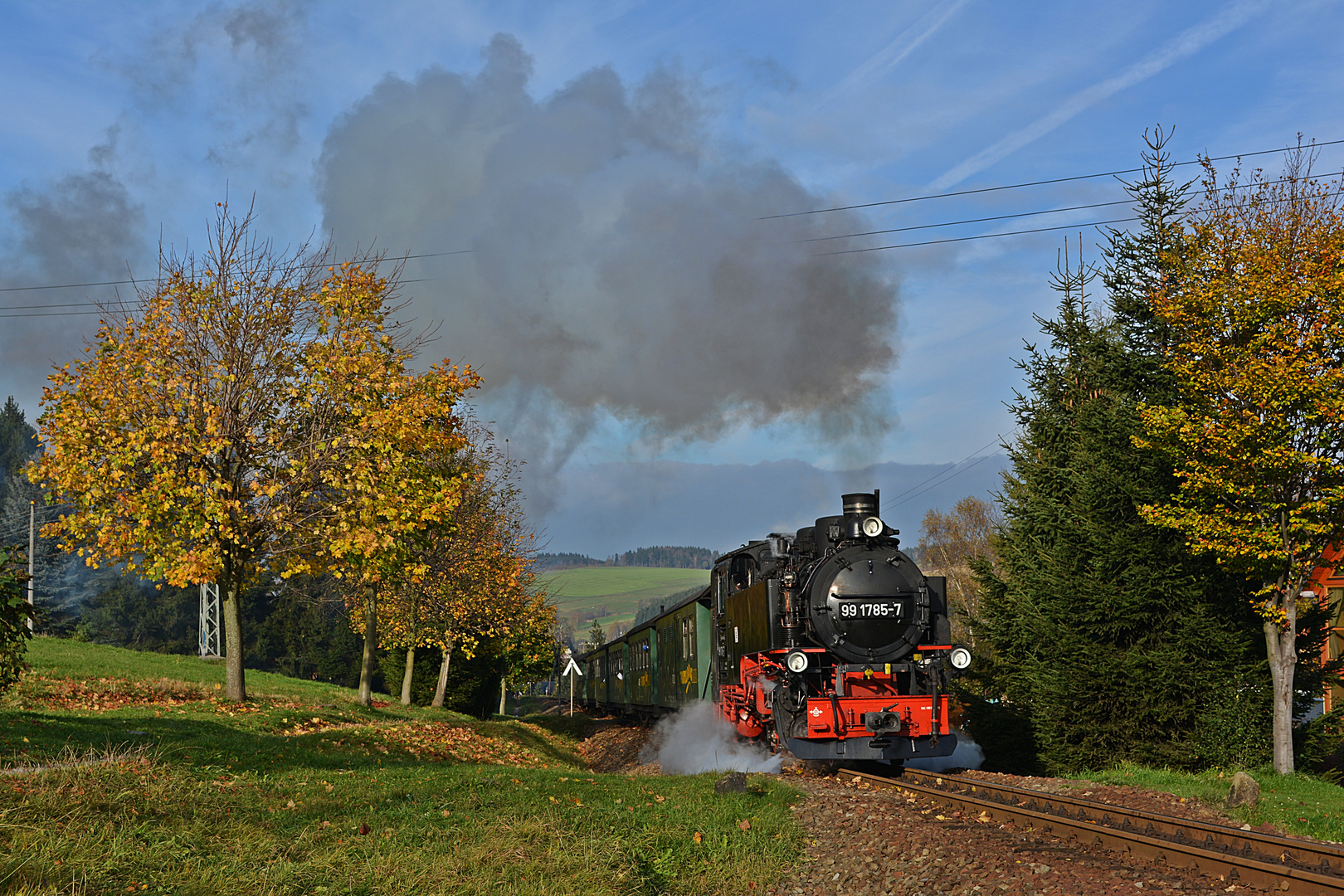 Laubfärbung in Neudorf