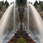 Laublis-Wasserfall beim Schneckenloch, Österreich