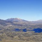 Lauca Nationalpark aus der Vogelschau, Chile