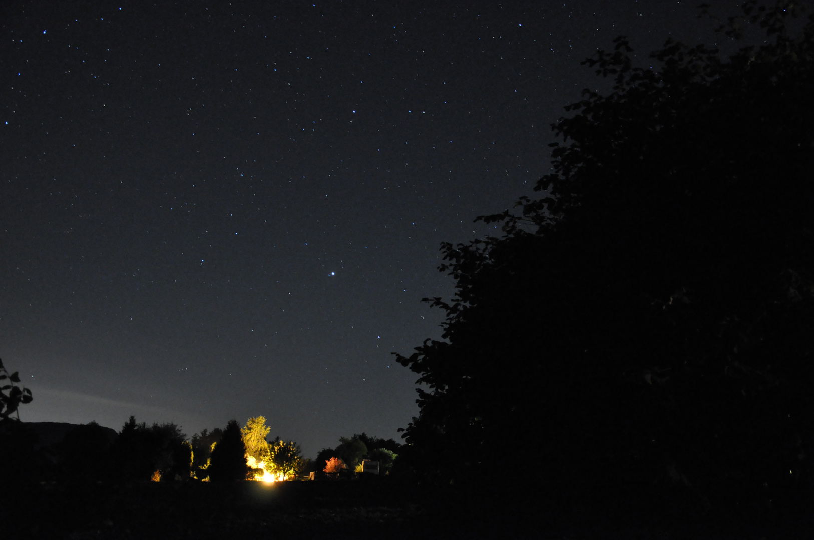 laue Sommernacht daheim.