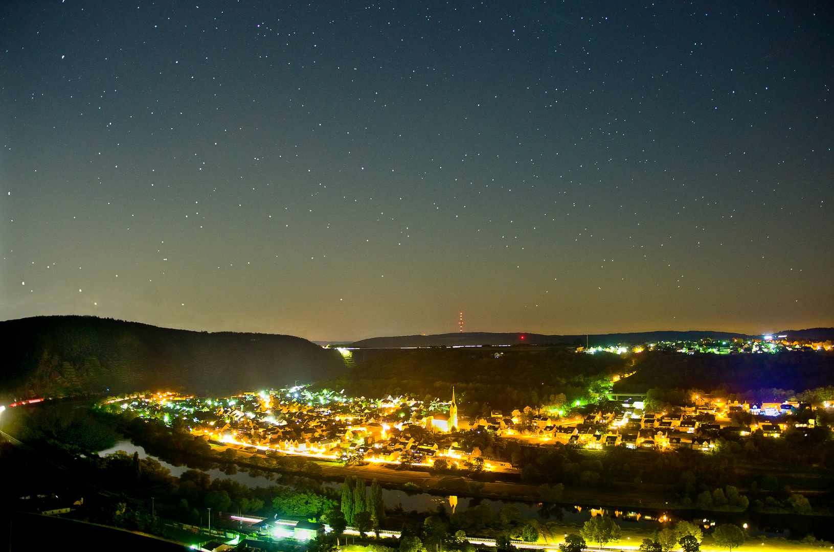 Laue Sommernacht II, Dieblich und Dieblich Berg