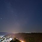 Laue Sommernacht...Sternenhimmel über dem Moseltal