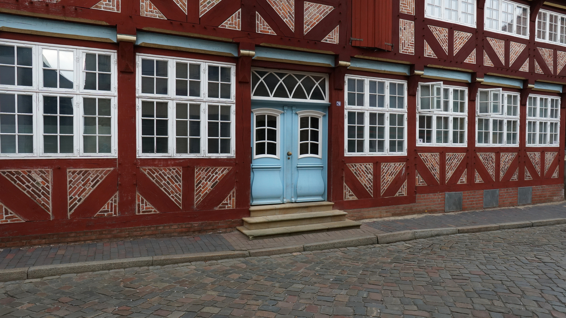 Lauenburg Altstadt im Winterschlaf