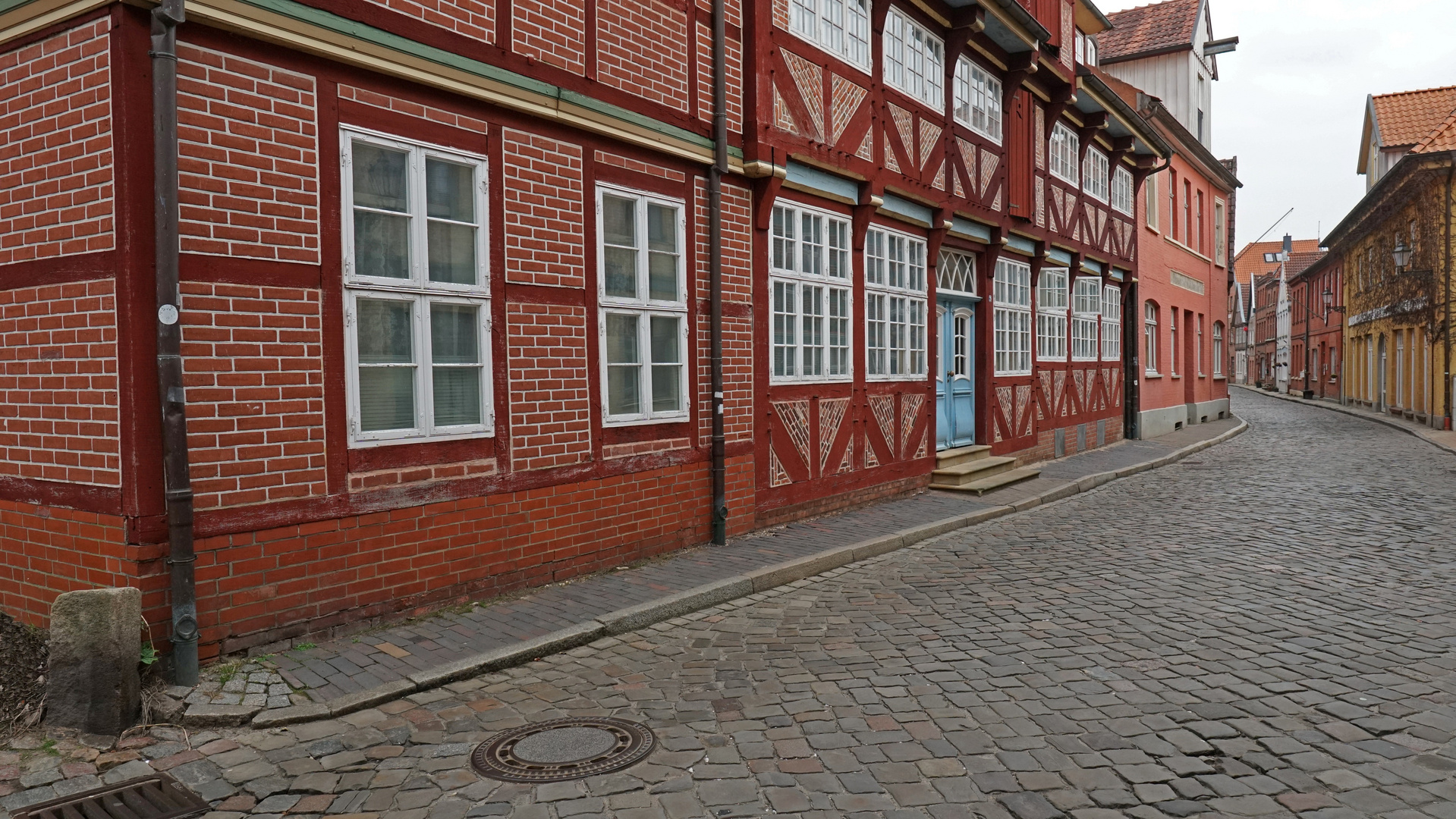 Lauenburg Altstadt im Winterschlaf