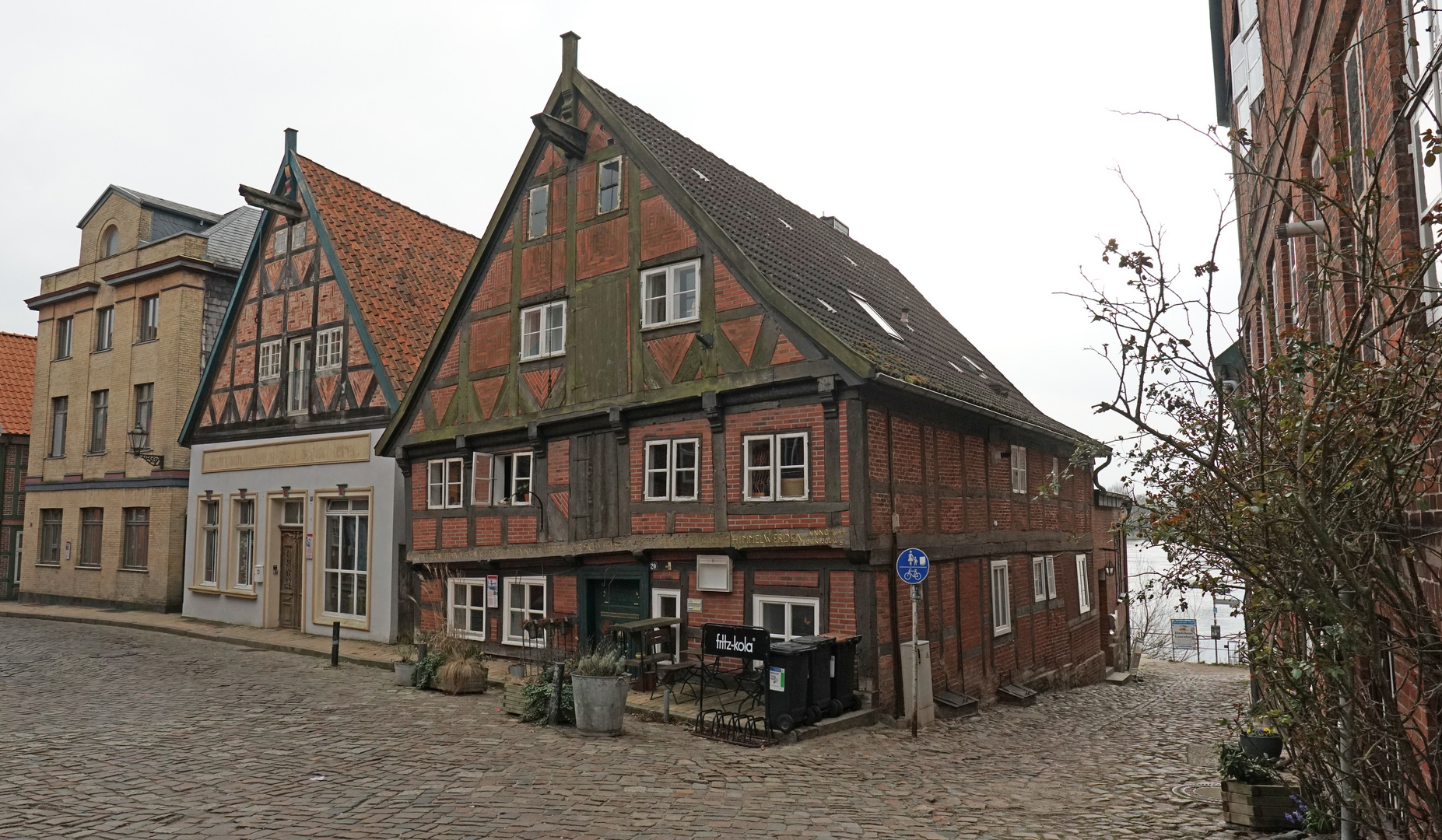 Lauenburg Altstadt im Winterschlaf