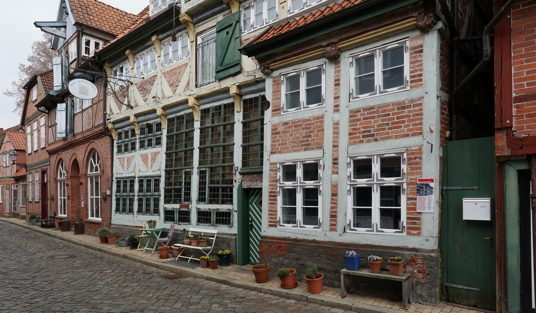 Lauenburg Altstadt im Winterschlaf