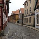 Lauenburg Altstadt im Winterschlaf