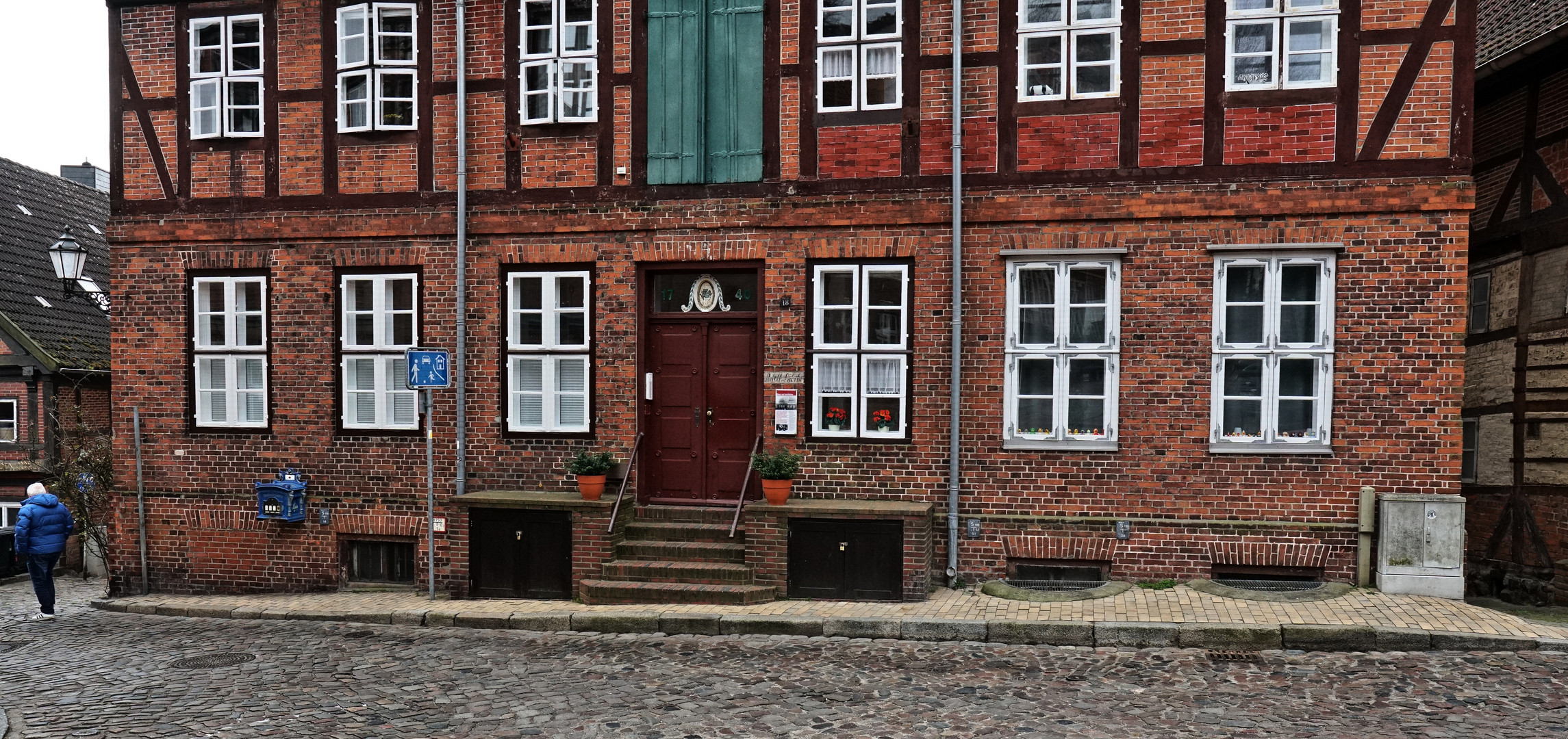 Lauenburg Altstadt im Winterschlaf