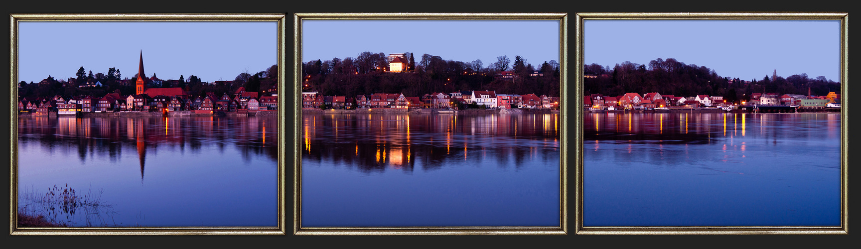 Lauenburg Blau Gold 