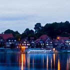 Lauenburg im Abendlicht