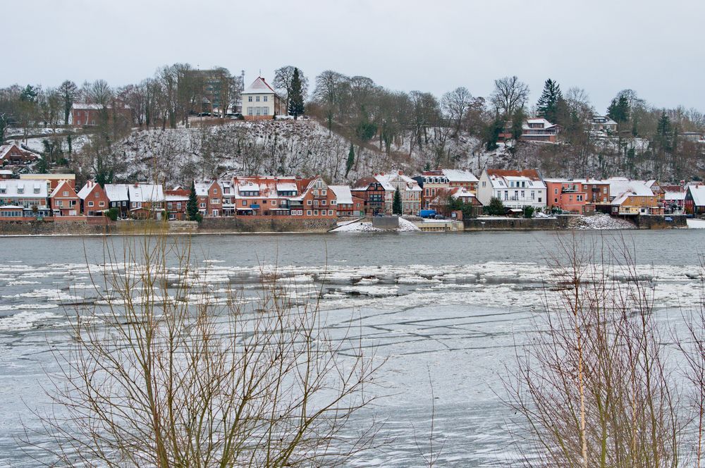 Lauenburg im Winter ..