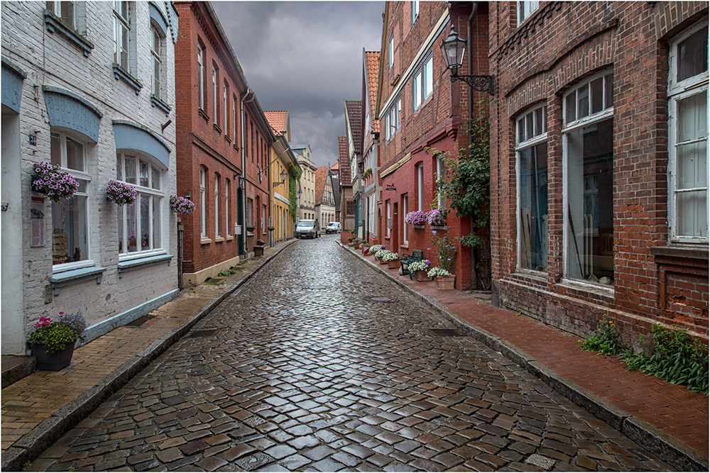 Lauenburg nach dem Regen