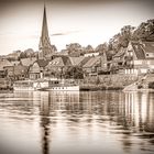 Lauenburger Altstadt sepia