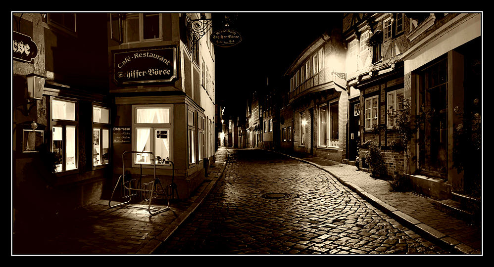 Lauenburger Altstadt@night II