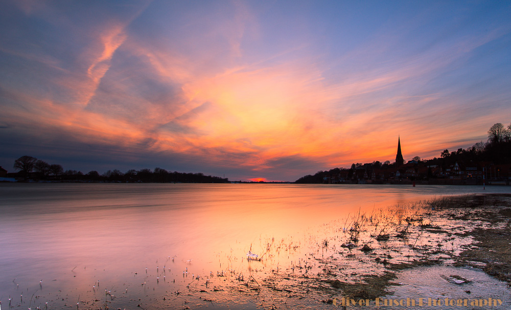 Lauenburger Sonnenuntergang