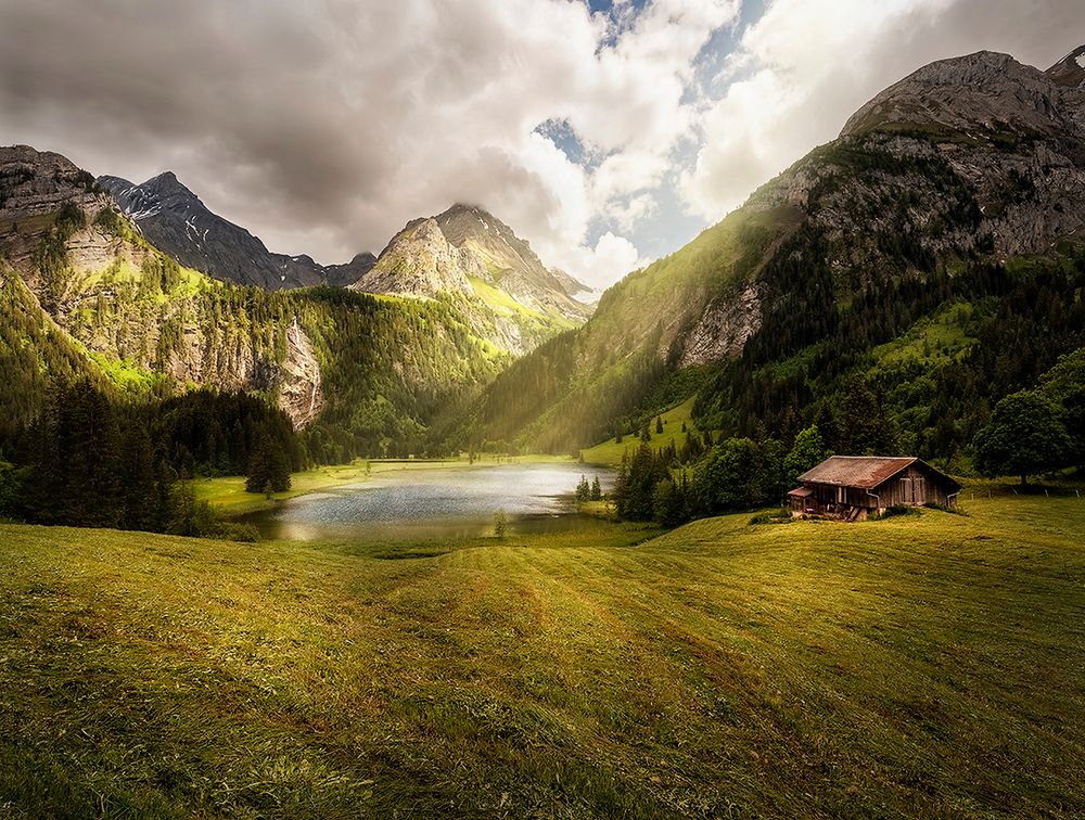 Lauenensee Berner Oberland ( Schweiz )