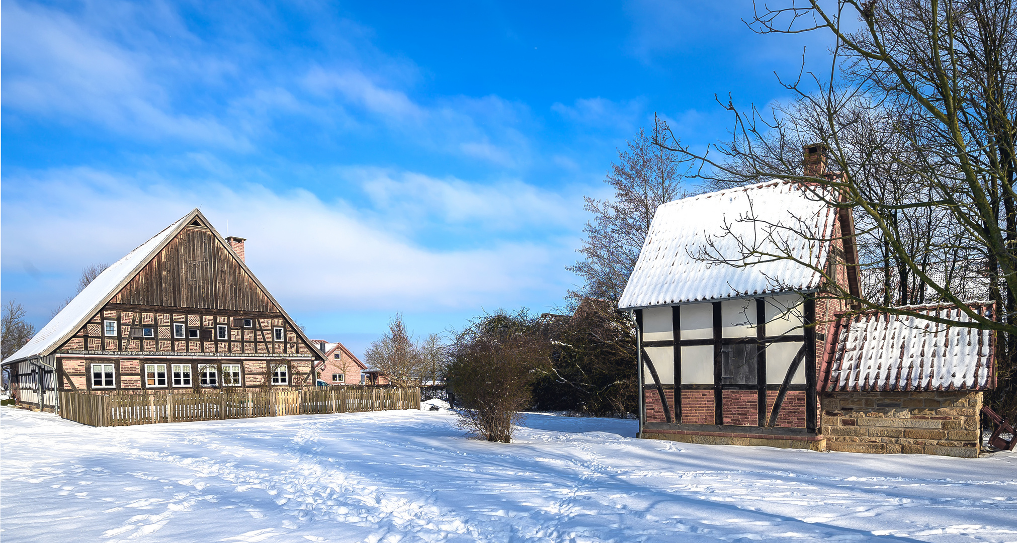 Lauenhäger Bauernhaus in Schaumbrg-Lippe