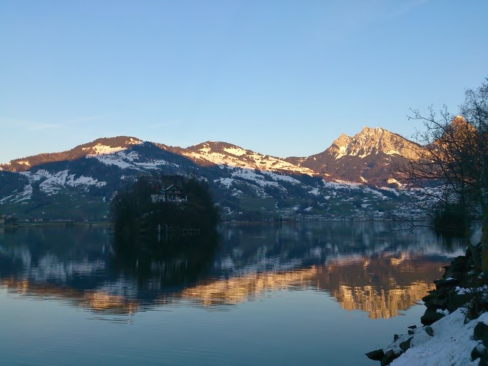 Lauerzer See Spiegelungen